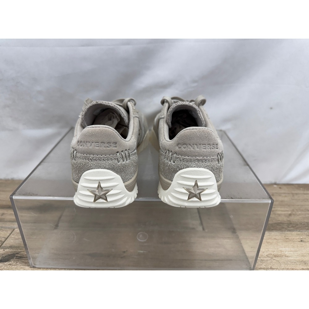 Converse Run Star Trainer OX Papyrus Egret Suede Sneakers A13058C Womens 6.5‎ - Picture 4 of 8